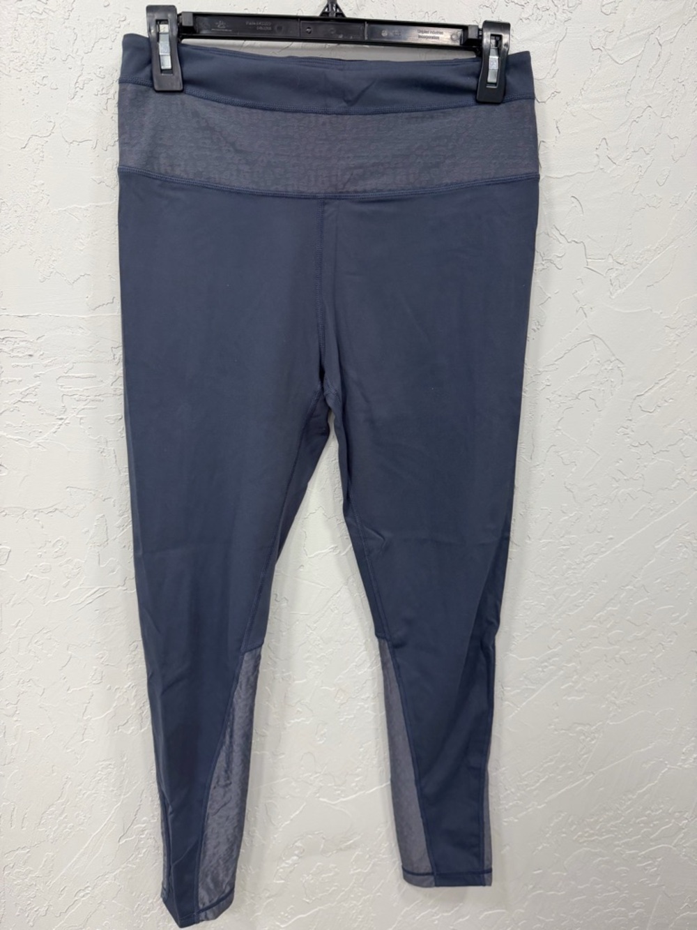 Curves n Combatboots Gray High Waisted Leggings Cheetah Mesh Panel Size Large